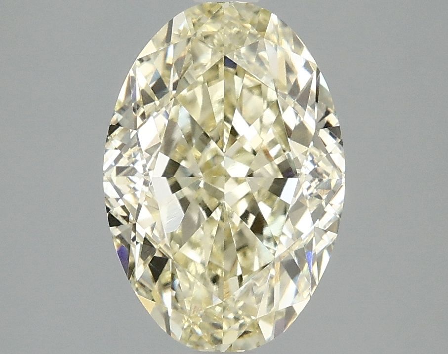 3.04 ct. oval Lab Grown Diamond front image