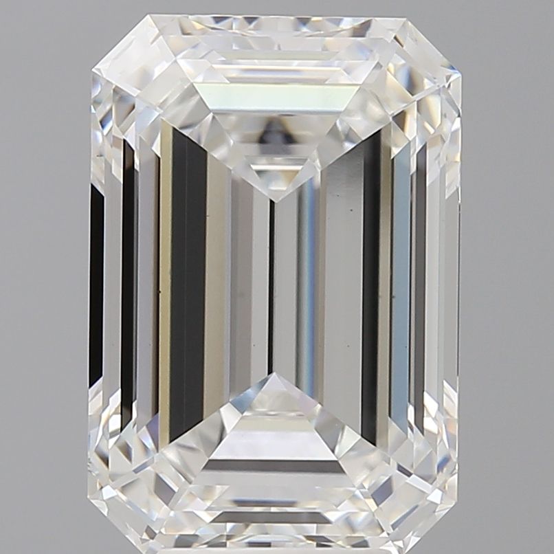 7.10 ct. emerald Lab Grown Diamond front image