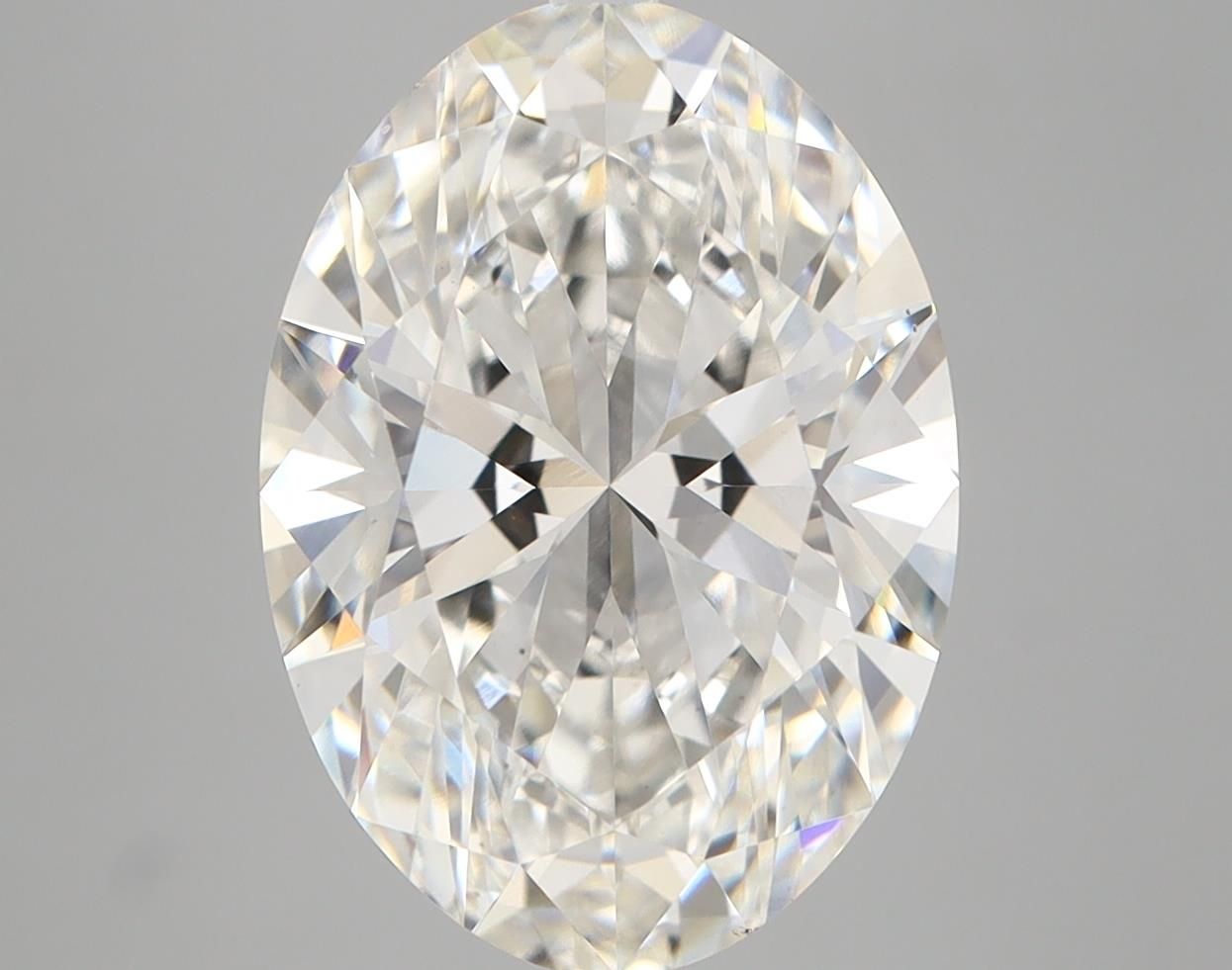 5.08 ct. oval Lab Grown Diamond front image
