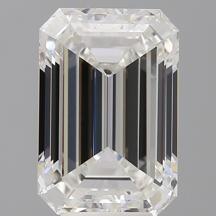 7.07 ct. emerald Lab Grown Diamond front image
