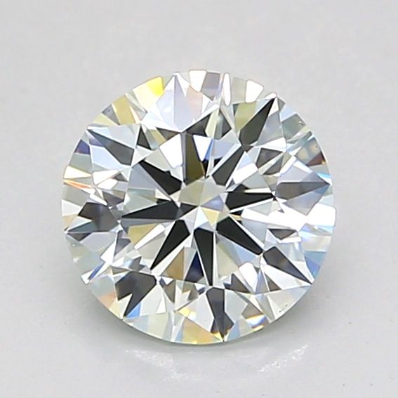 1.0 CT Fancy Light Green ROUND