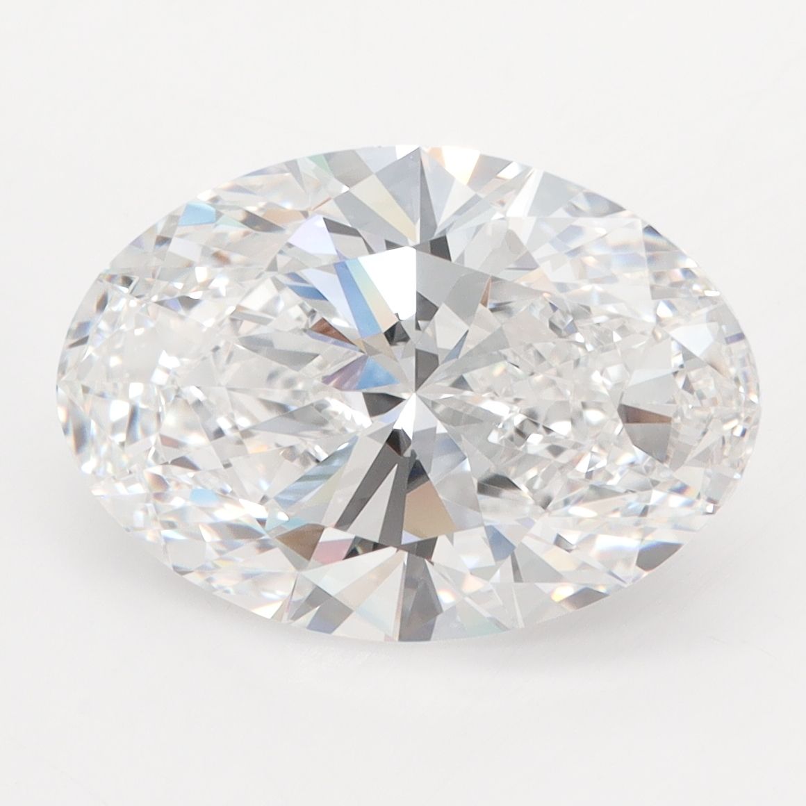 5.03 ct. oval Lab Grown Diamond front image