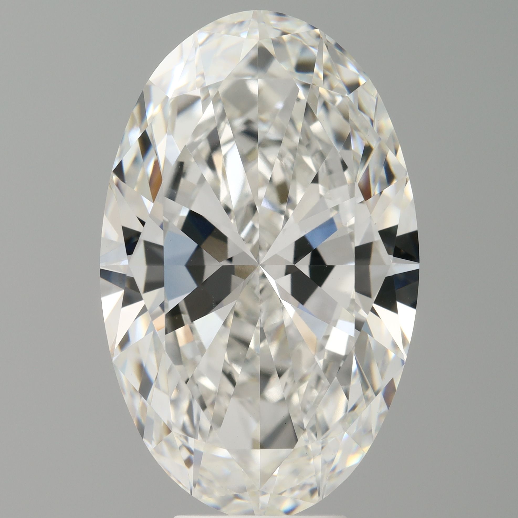 8.03 ct. oval Lab Grown Diamond front image