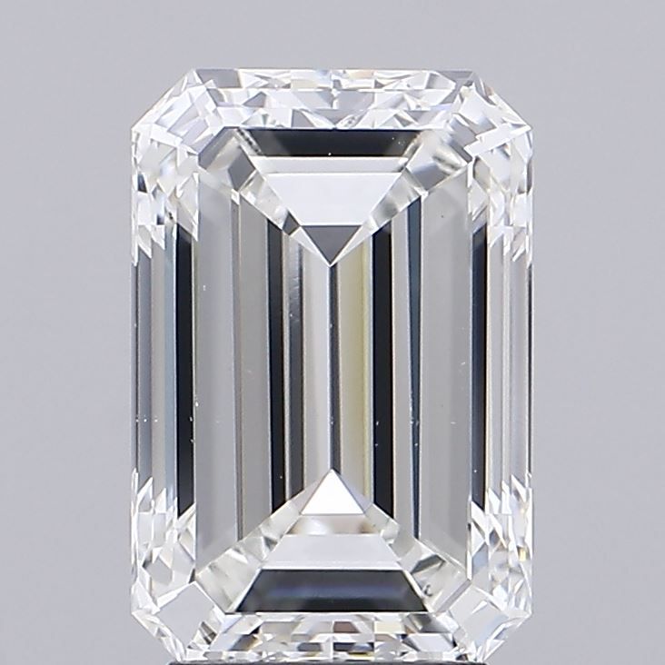 3.90 ct. emerald Lab Grown Diamond front image