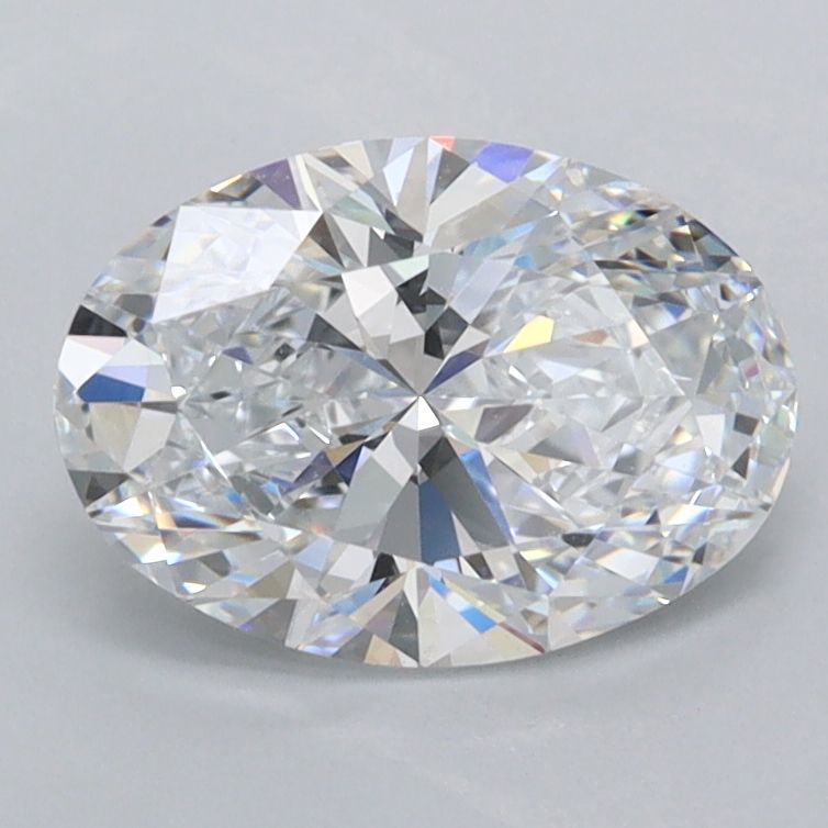 1.54 ct. oval Lab Grown Diamond front image