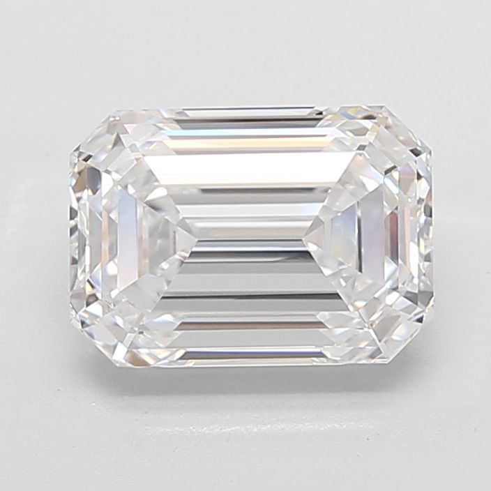 5.57 ct. emerald Lab Grown Diamond front image