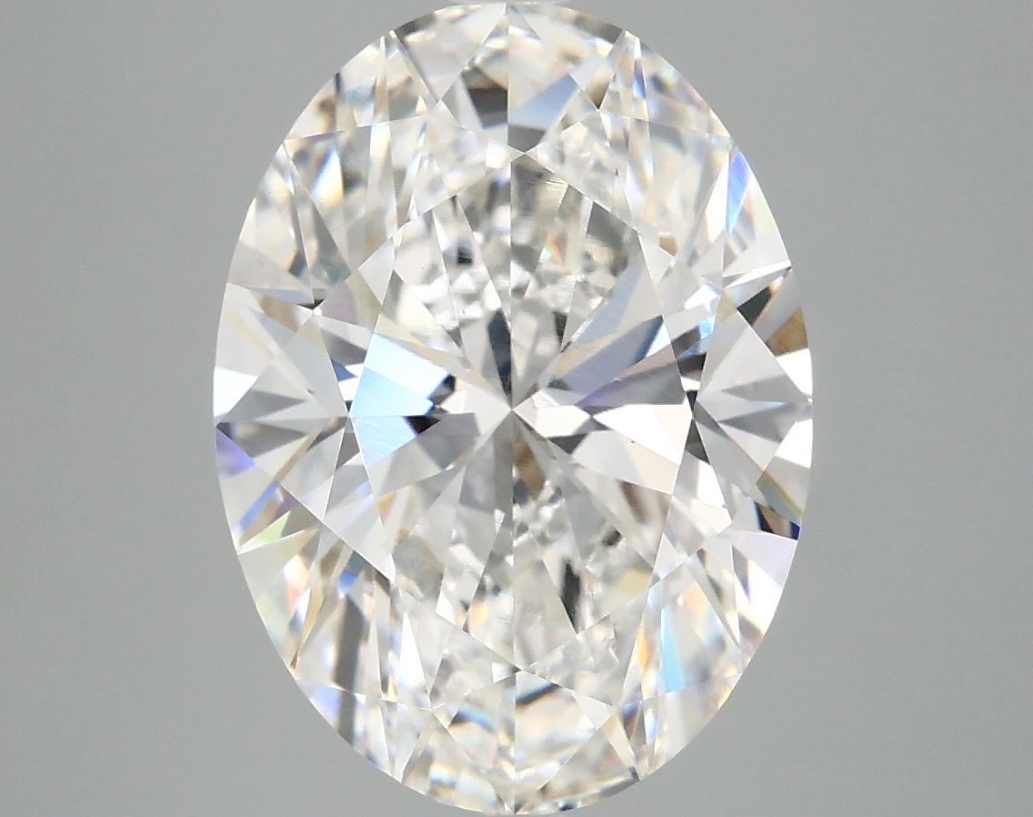 5.01 ct. oval Lab Grown Diamond front image