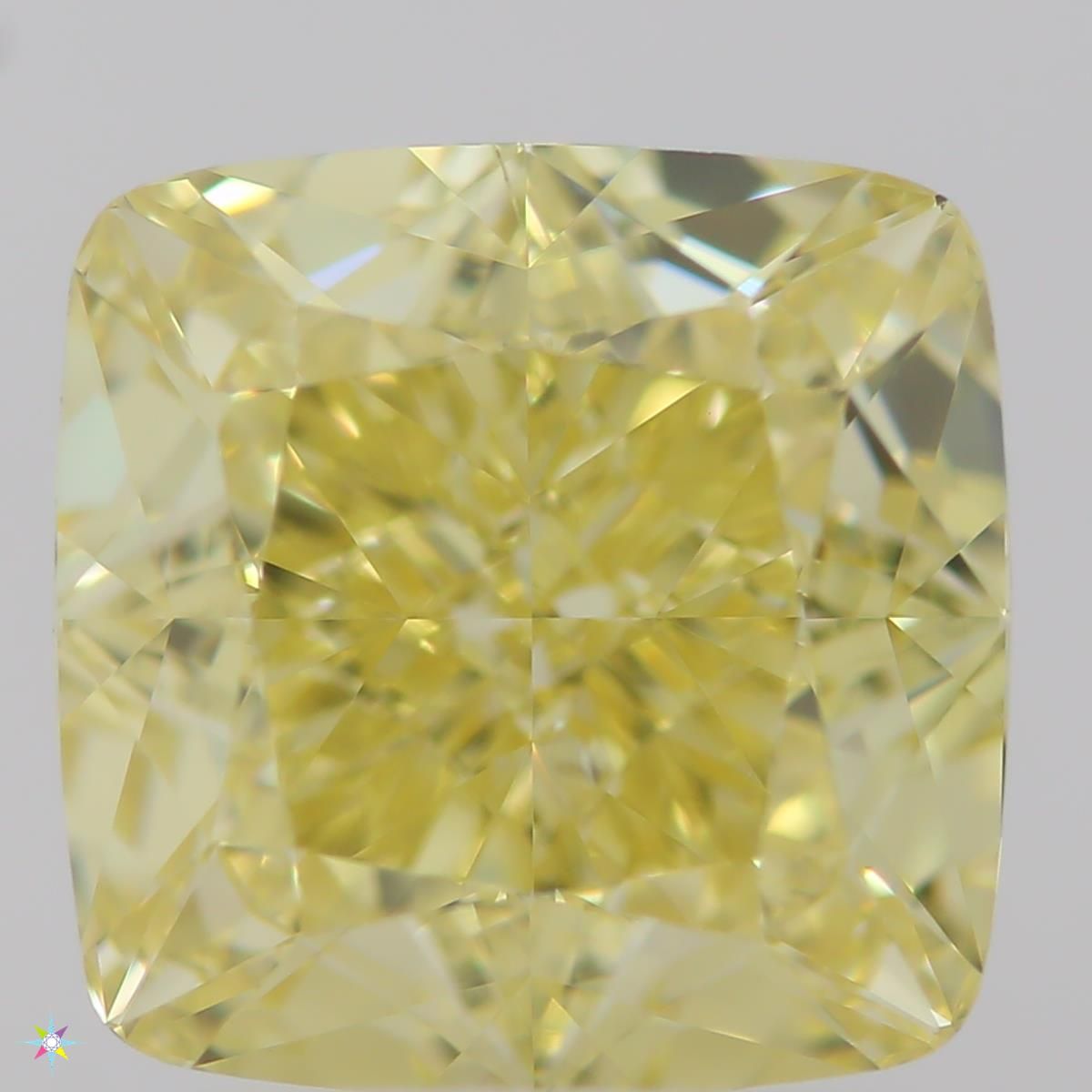 Diament 2.22 ct Fancy Intense Yellow/SI2