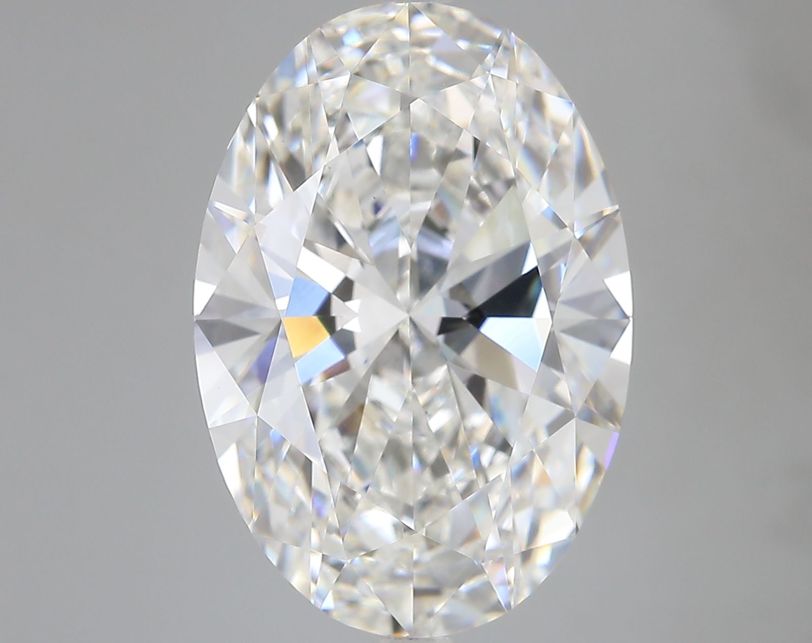 10.08 ct. oval Lab Grown Diamond front image