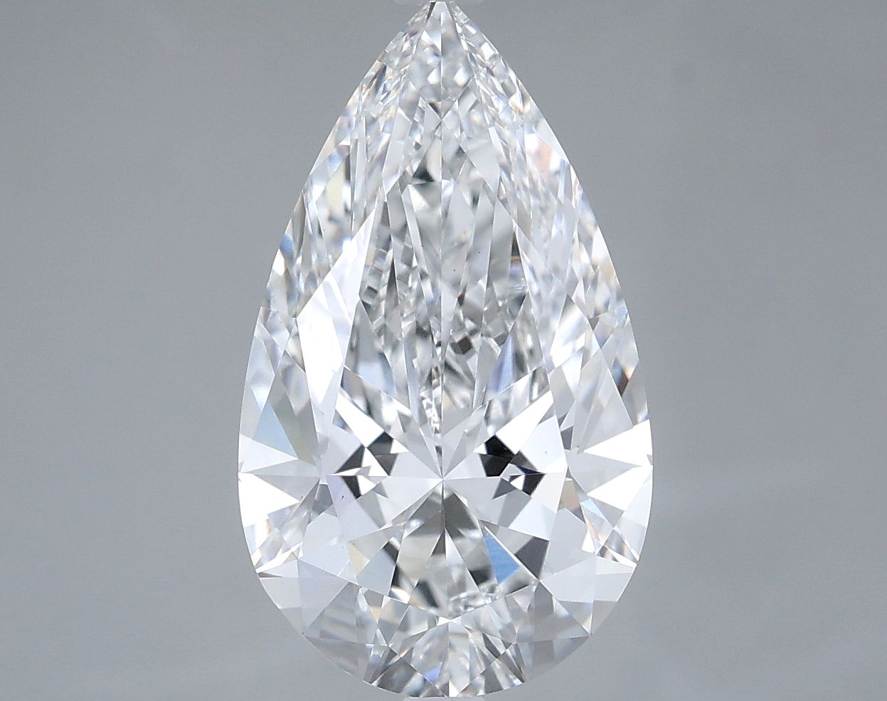 4.09 ct. pear Lab Grown Diamond front image