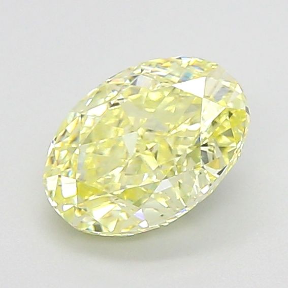 1.01 CT Fancy Light Yellow OVAL
