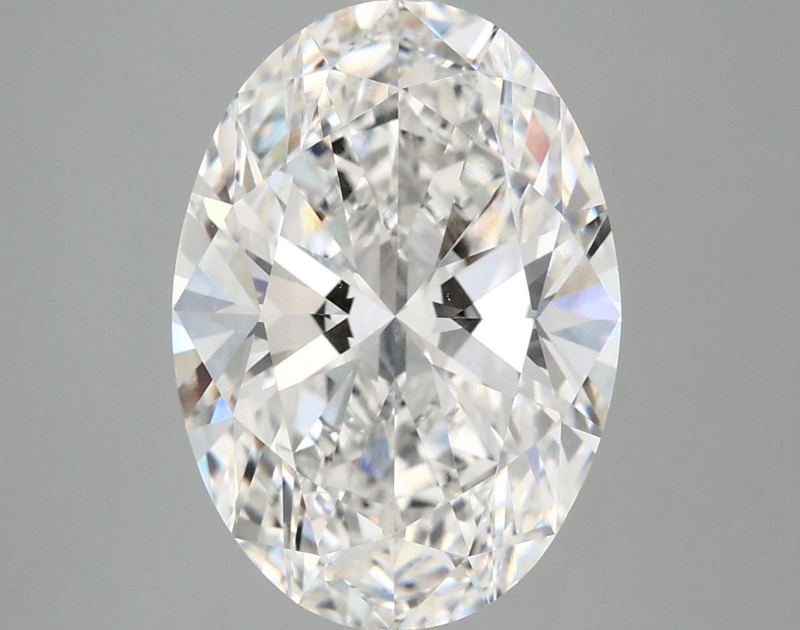 5.00 ct. oval Lab Grown Diamond front image