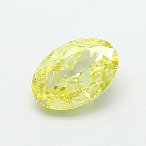 0.9 CT Fancy Intense Yellow OVAL