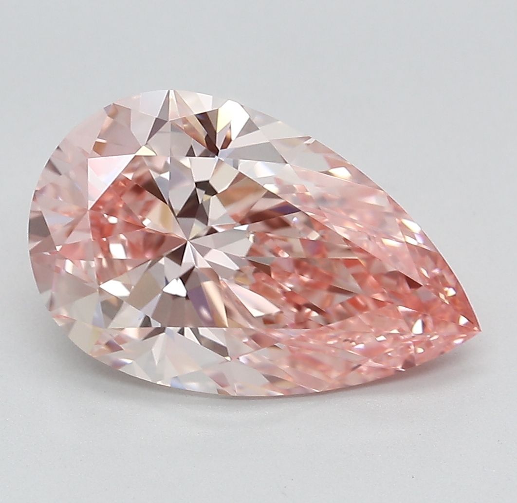 3.15 ct. pear Lab Grown Diamond front image