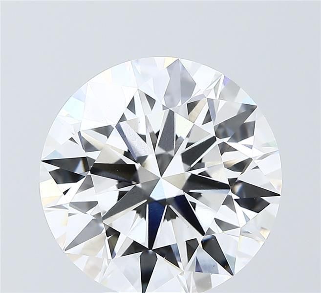 7.05 ct. round Lab Grown Diamond front image