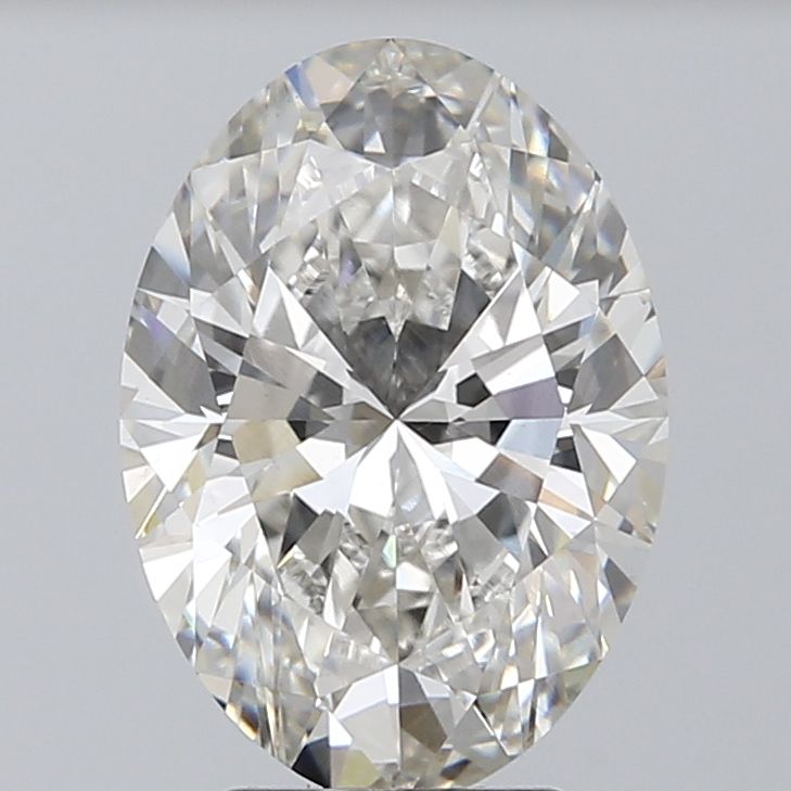 4.03 ct. oval Lab Grown Diamond front image