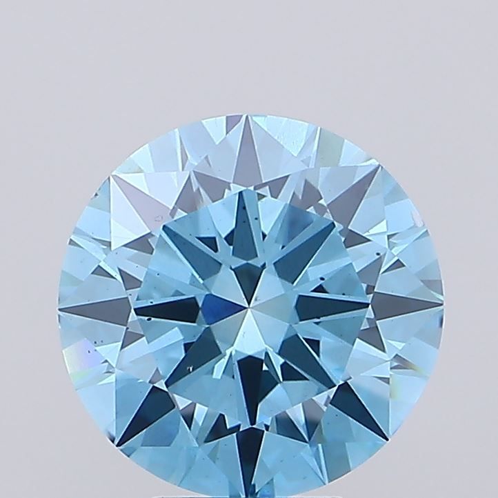 5.00 ct. round Lab Grown Diamond front image