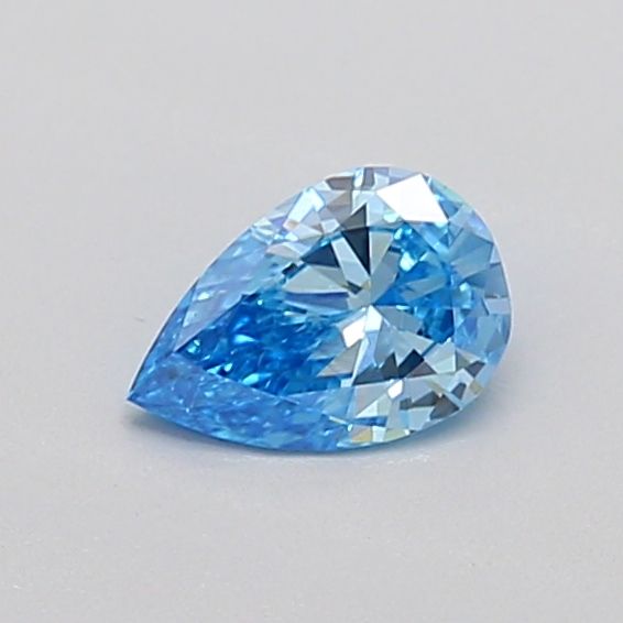 0.31 CT Fancy Vivid Blue PEAR