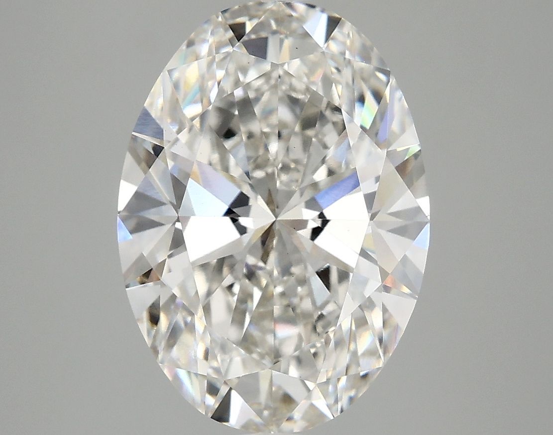 4.42 ct. oval Lab Grown Diamond front image