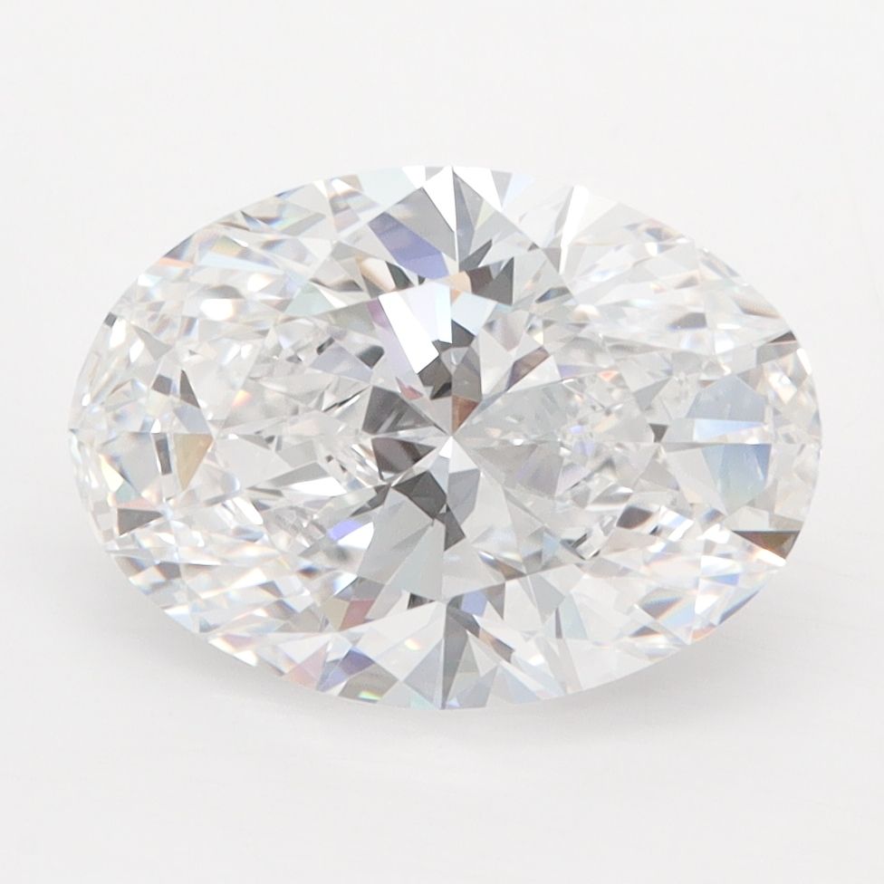 3.09 ct. oval Lab Grown Diamond front image