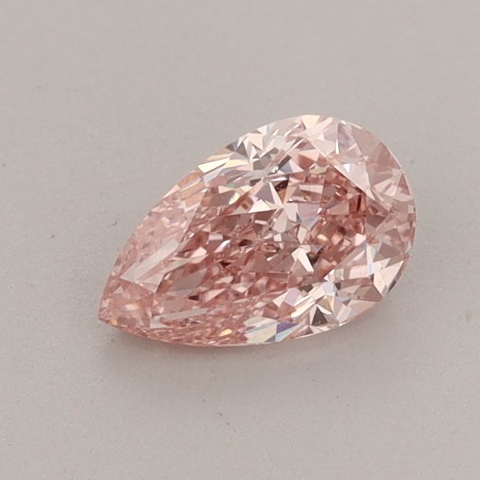 0.58 CT Fancy Vivid Pink PEAR