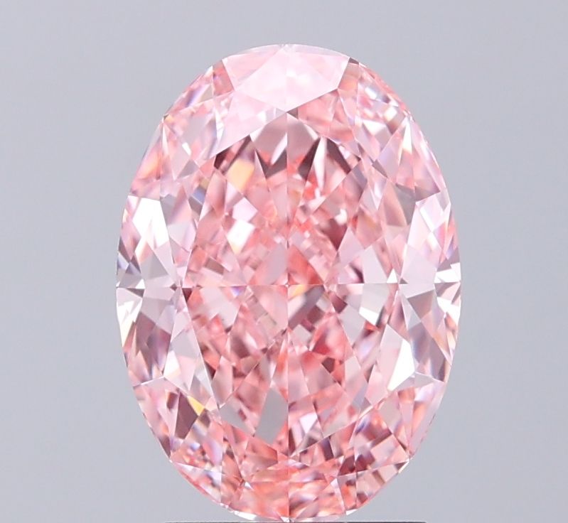 2.89 ct. oval Lab Grown Diamond front image