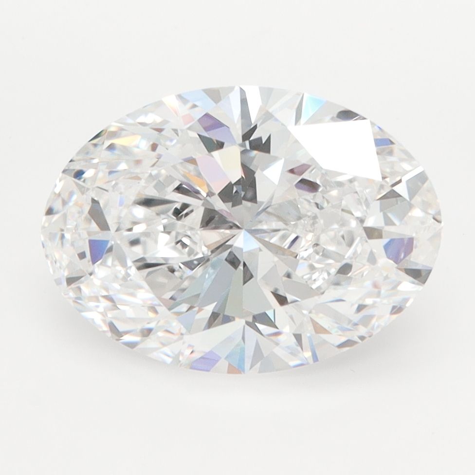 3.02 ct. oval Lab Grown Diamond front image