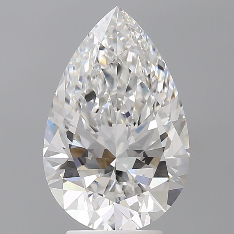 4.10 ct. pear Lab Grown Diamond front image