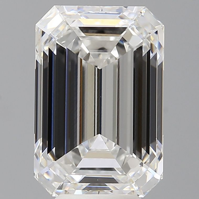 6.57 ct. emerald Lab Grown Diamond front image