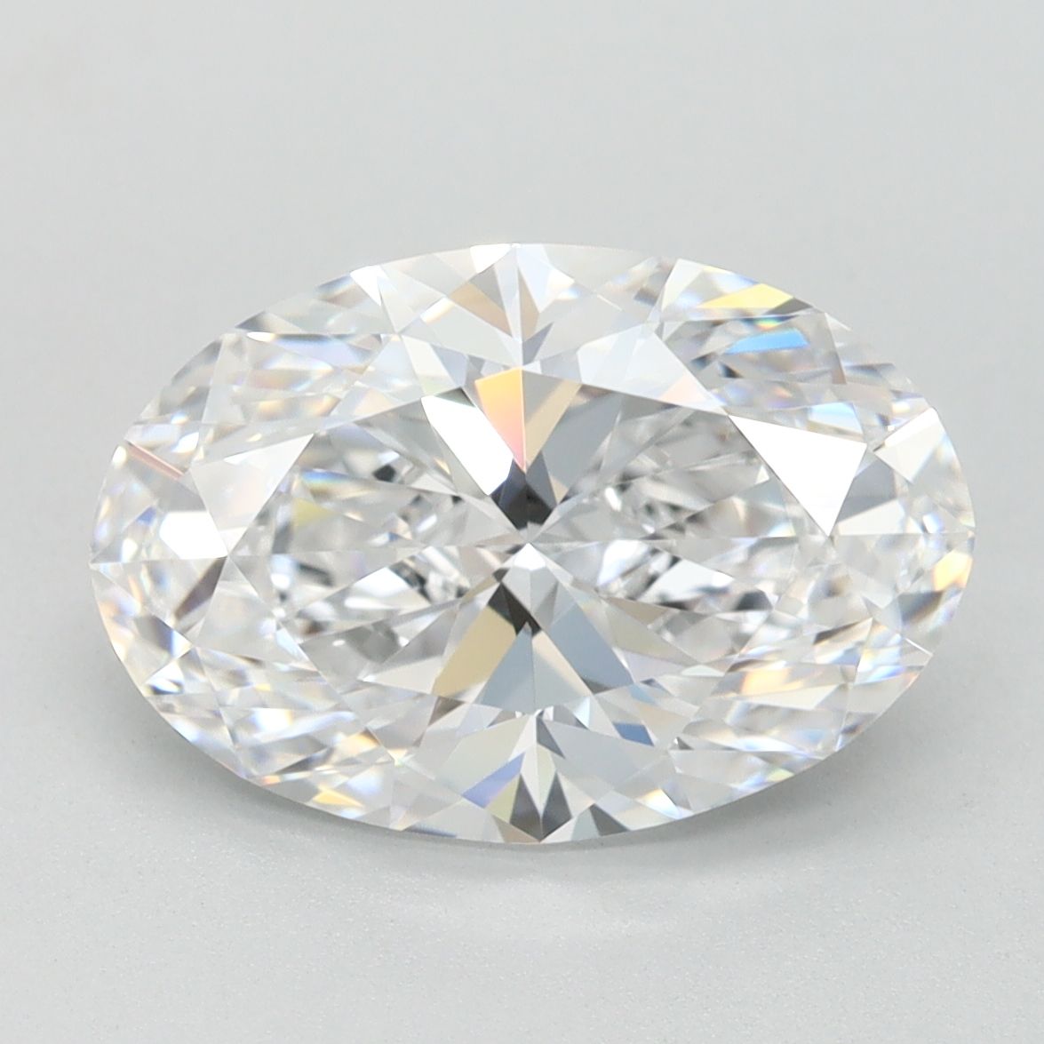 3.00 ct. oval Lab Grown Diamond front image