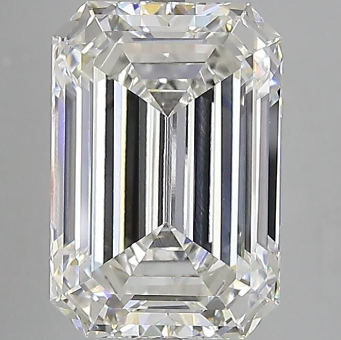 11.04 ct. emerald Lab Grown Diamond front image