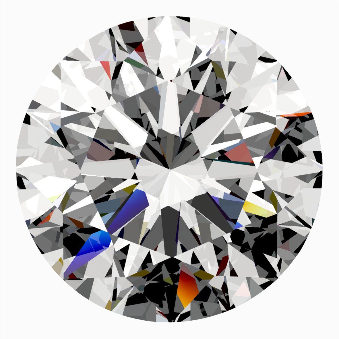 0.32 ct Round diamond