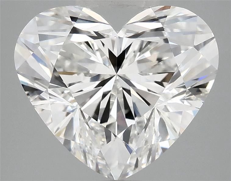 4.97 ct. heart Lab Grown Diamond front image