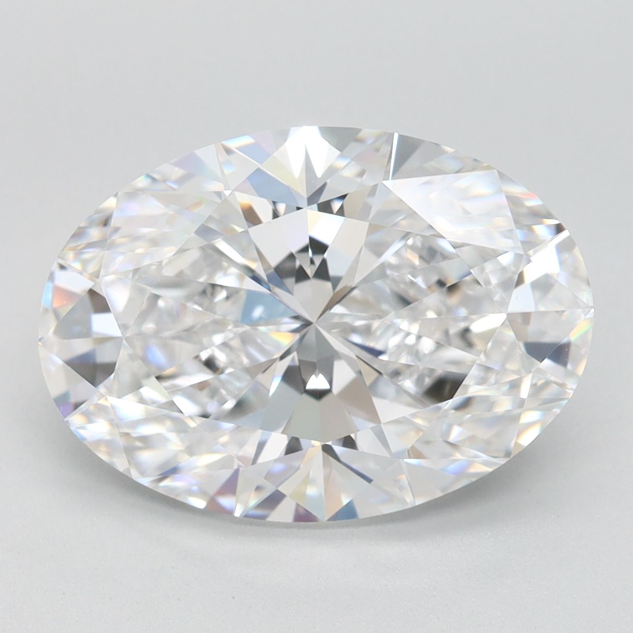 4.35 ct. oval Lab Grown Diamond front image