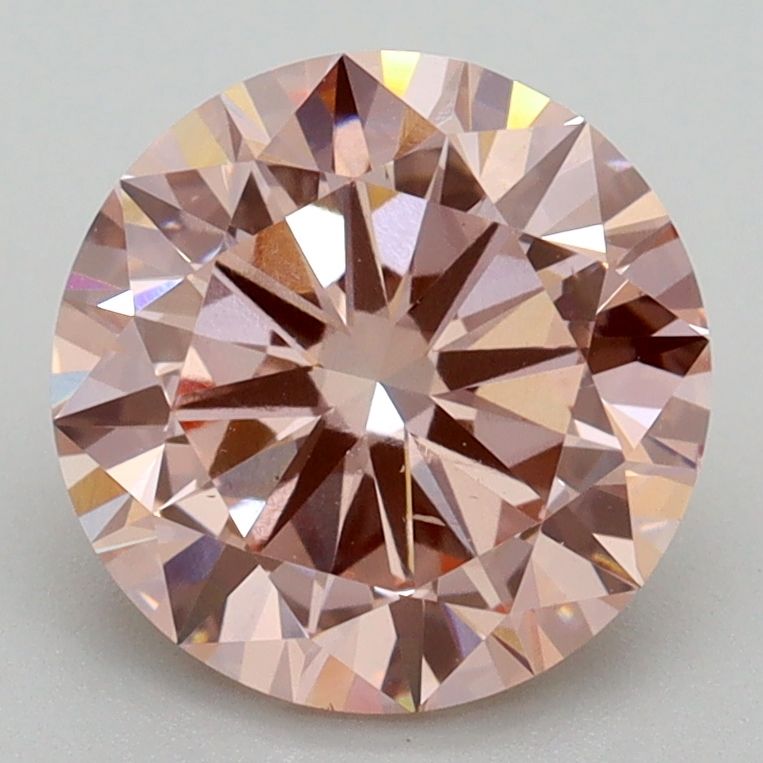 2.70 ct. round Lab Grown Diamond front image