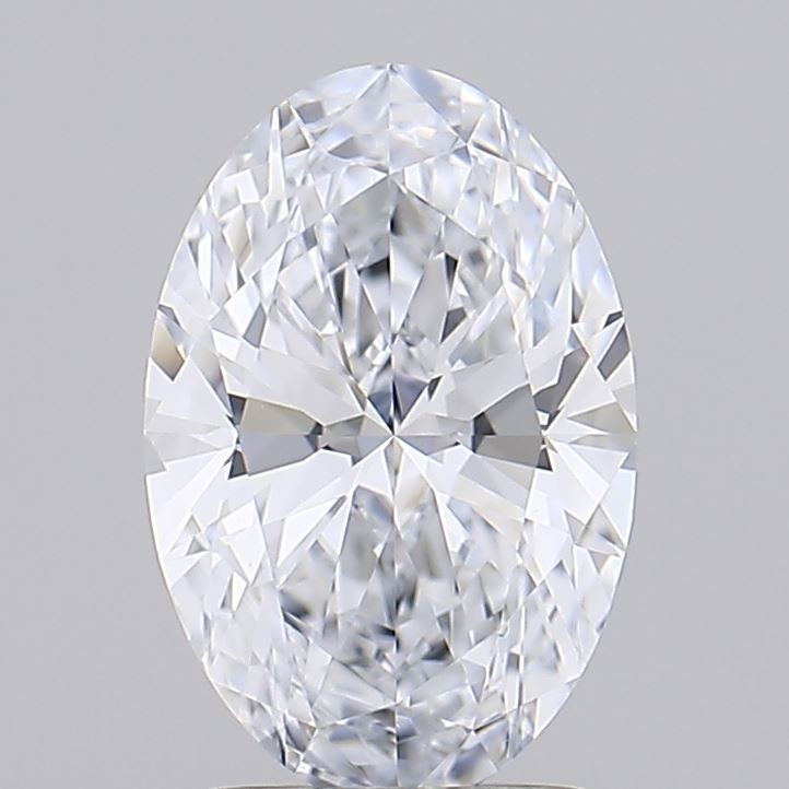 1.22 ct. oval Lab Grown Diamond front image