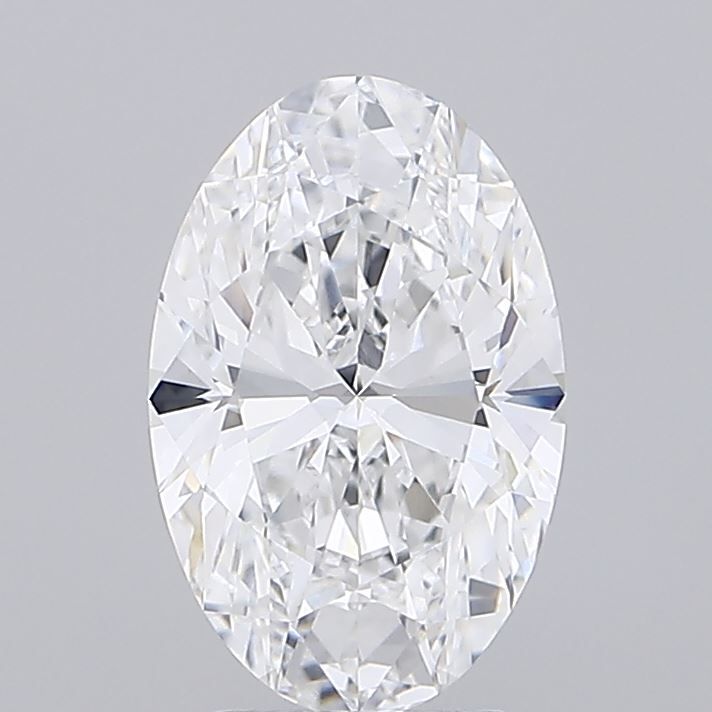 3.03 ct. oval Lab Grown Diamond front image