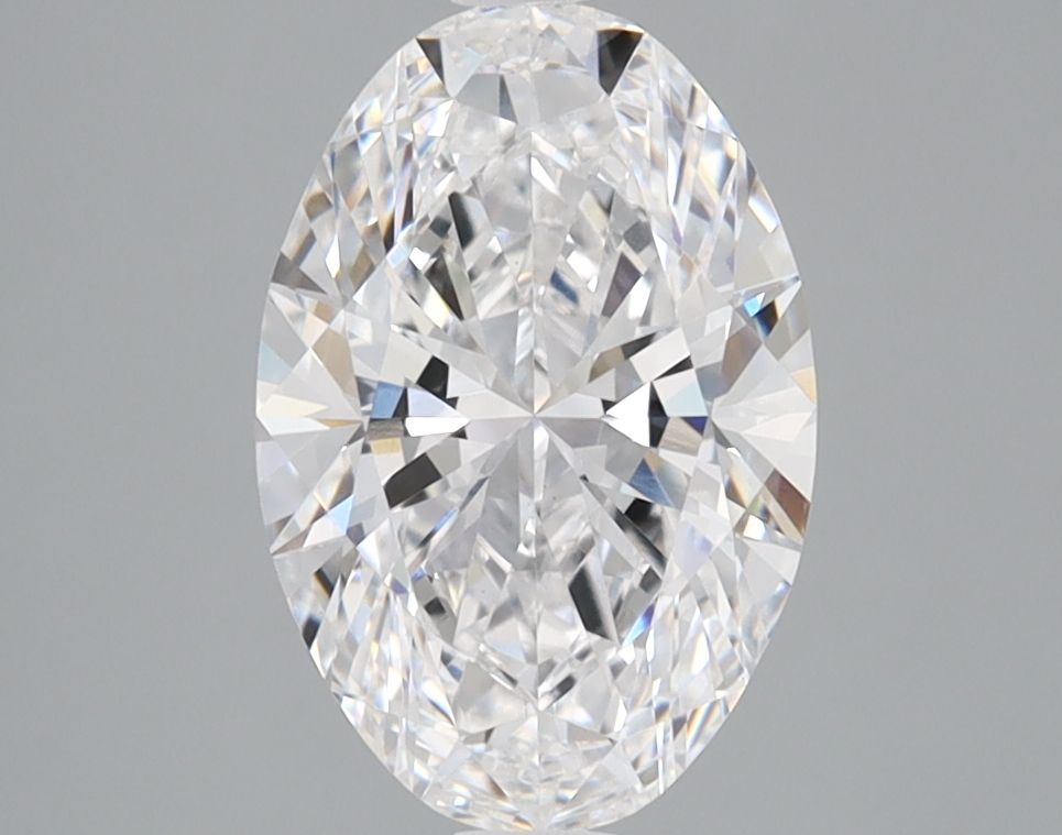 2.01 ct. oval Lab Grown Diamond front image