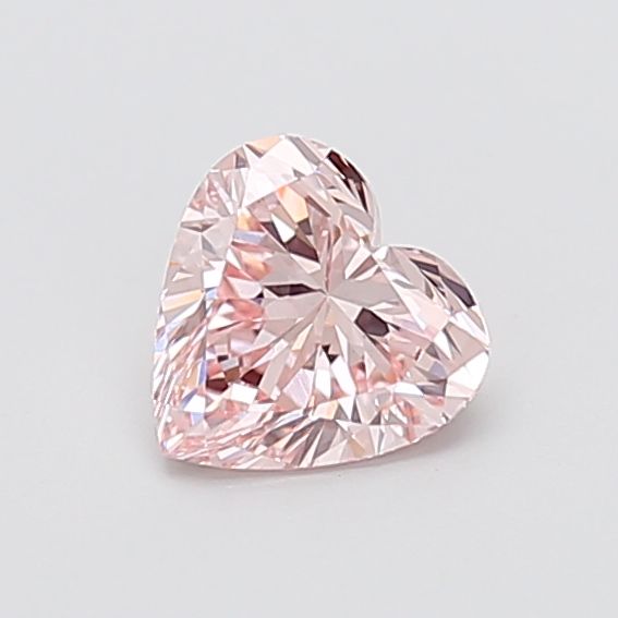 0.99 CT Fancy Intense Pink HEART
