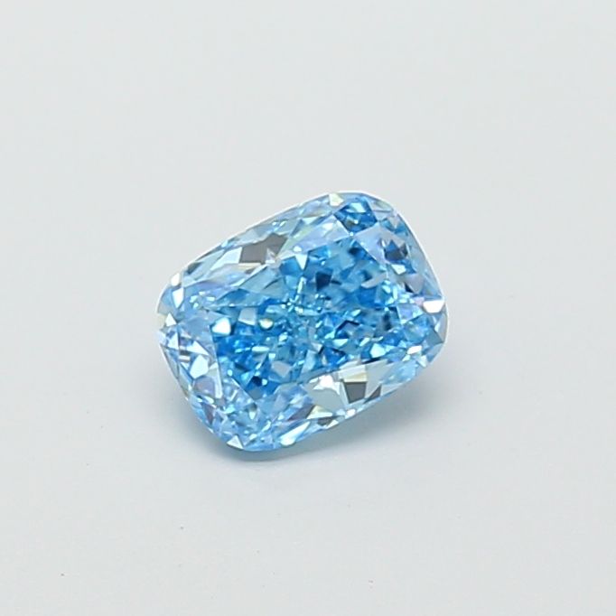 1.05 CT Fancy Vivid Blue CUSHION MODIFIED