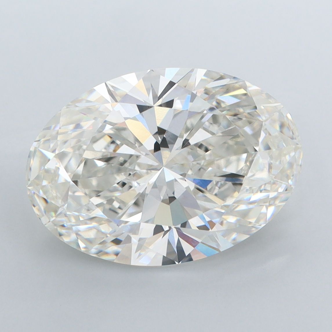 5.08 ct. oval Lab Grown Diamond front image