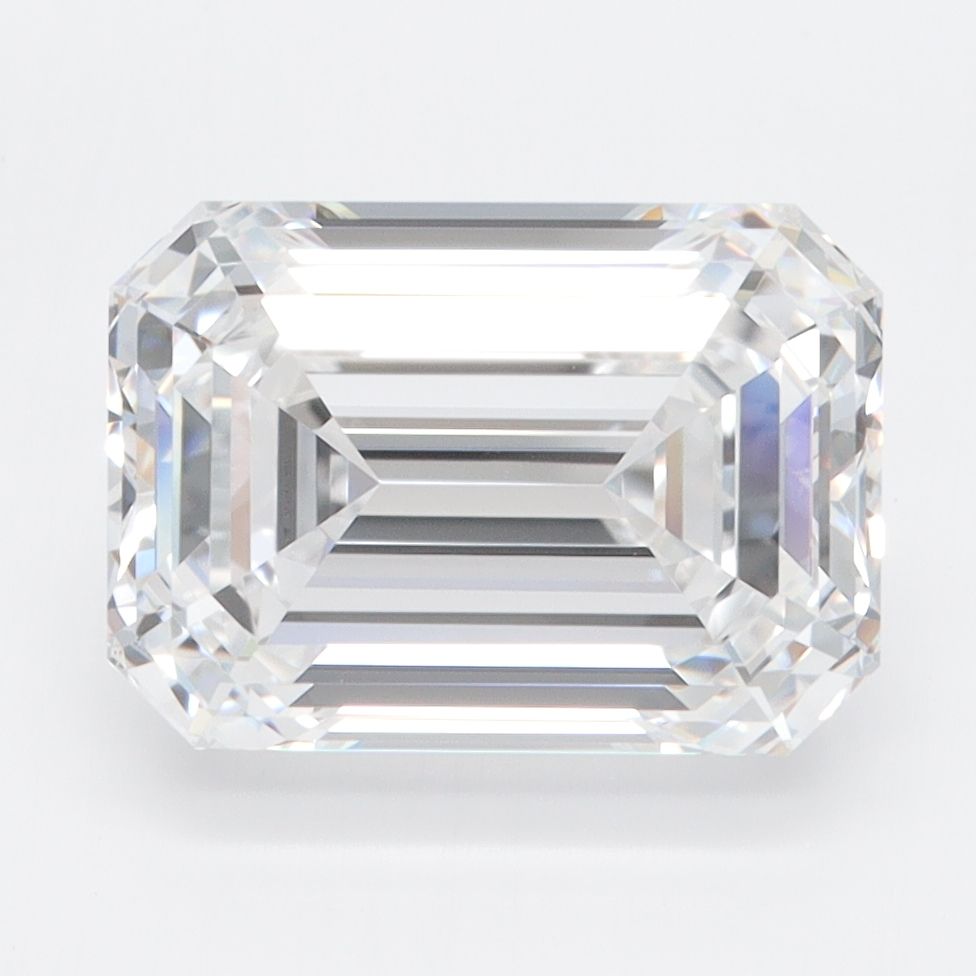 4.10 ct. emerald Lab Grown Diamond front image