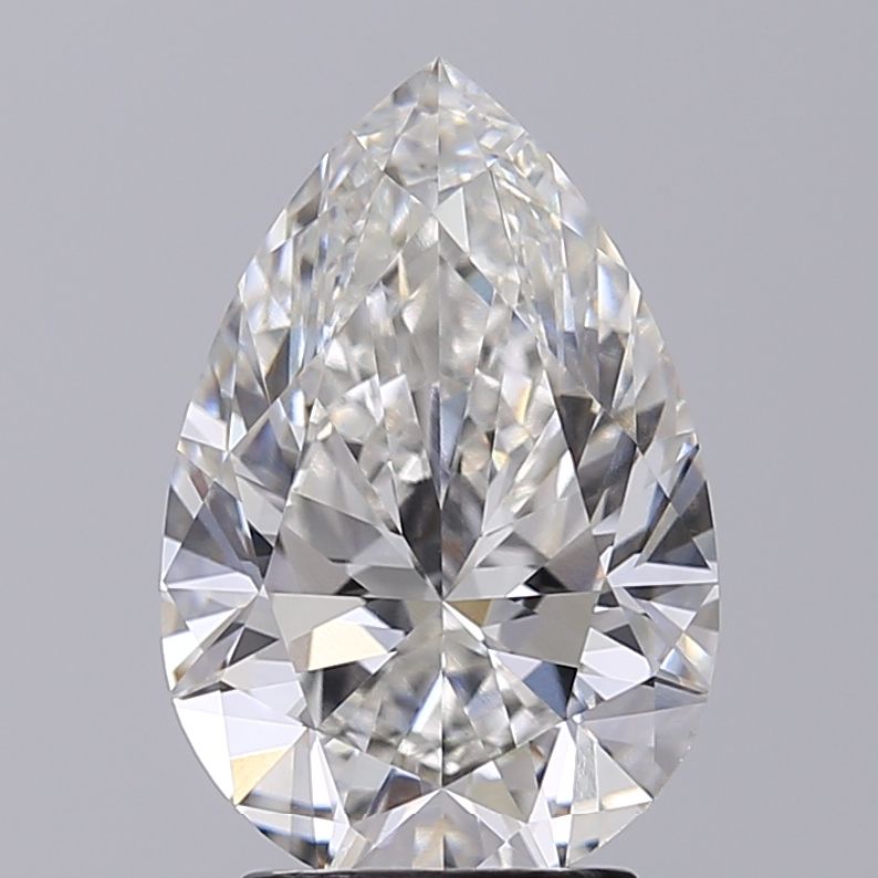 3.13 ct. pear Lab Grown Diamond front image