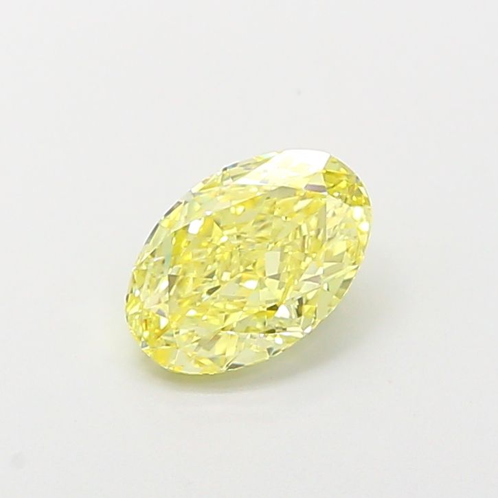 1.08 CT Fancy Intense Yellow OVAL