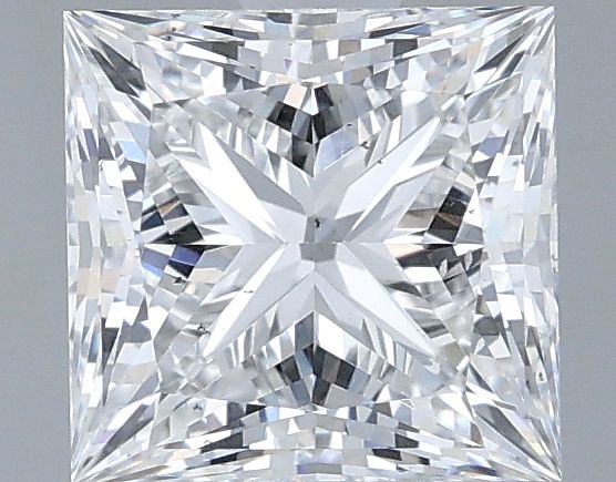 1.25 ct. princess Lab Grown Diamond front image