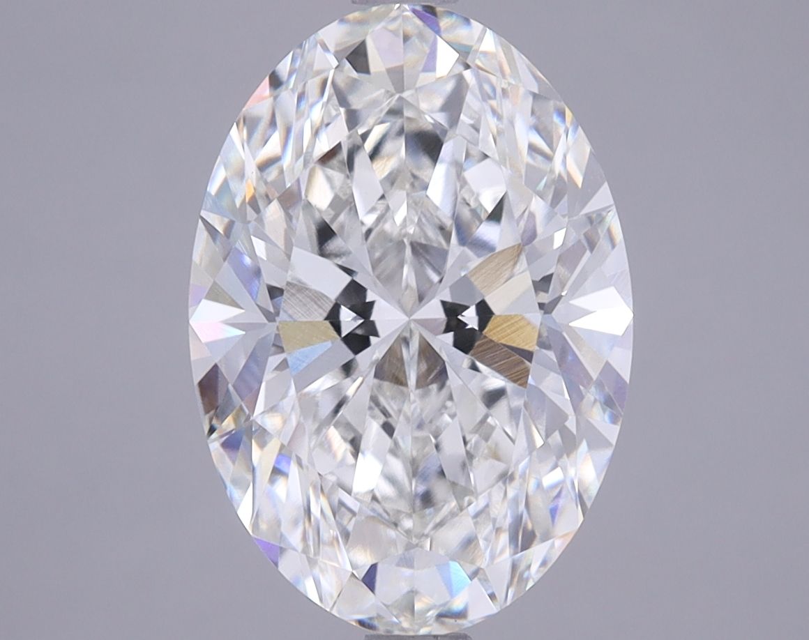 3.86 ct. oval Lab Grown Diamond front image