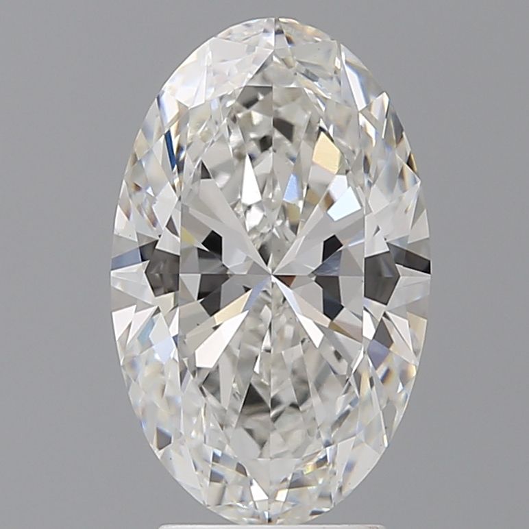 3.53 ct. oval Lab Grown Diamond front image