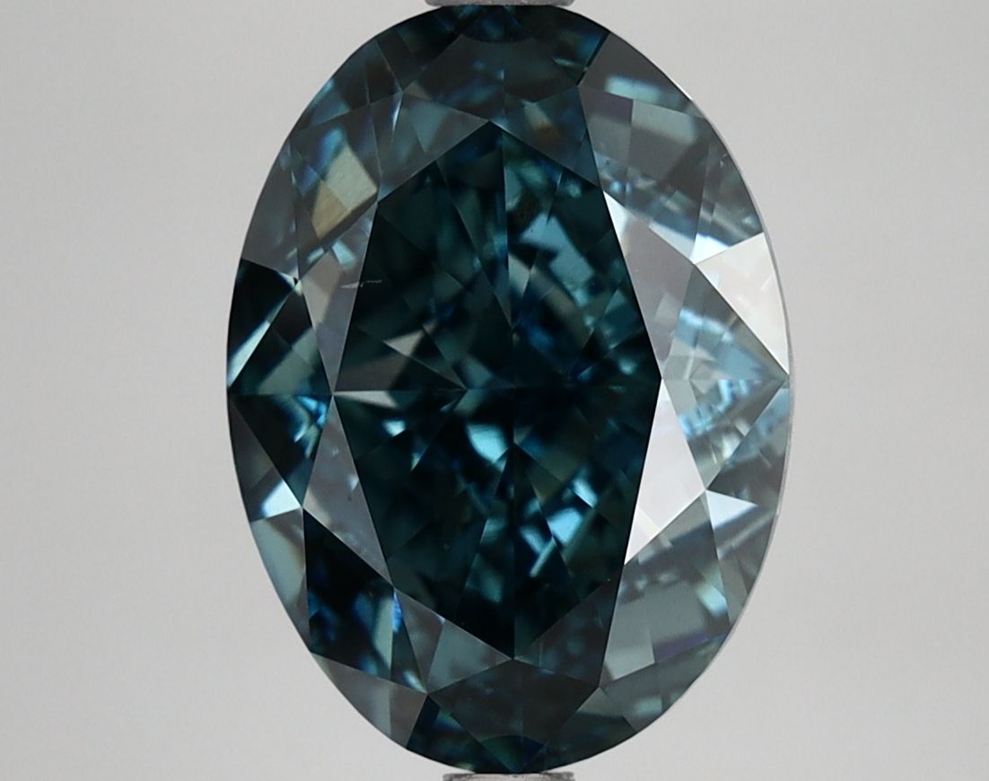 4.15 ct. oval Lab Grown Diamond front image