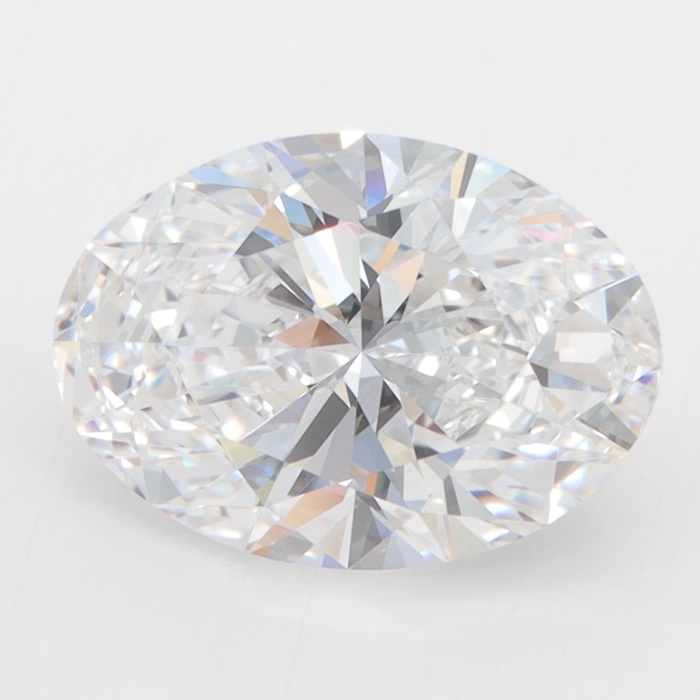 3.48 ct. oval Lab Grown Diamond front image