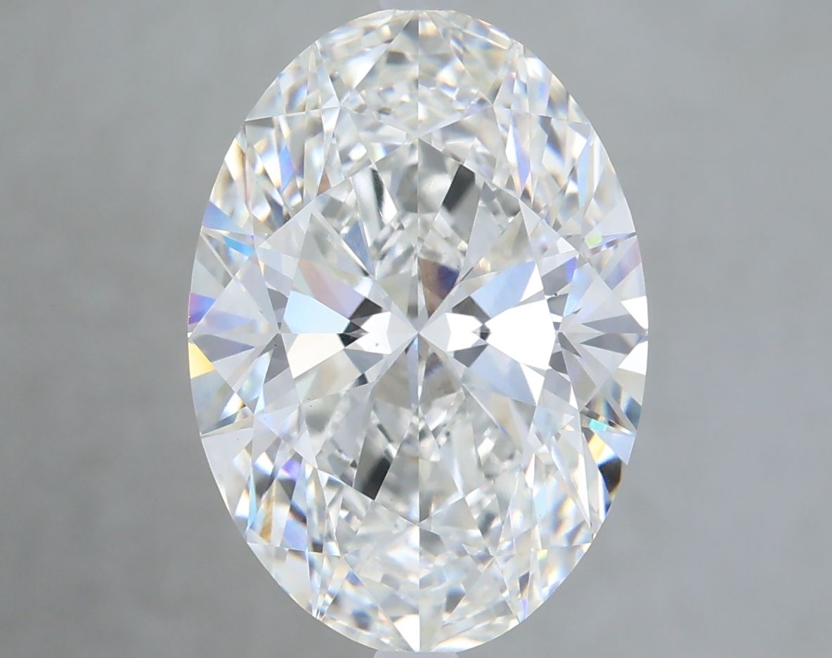 5.05 ct. oval Lab Grown Diamond front image
